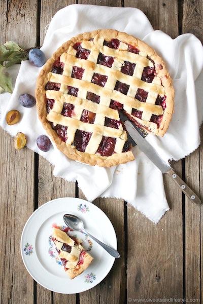Rezeptbild: Gedeckter Zwetschgenkuchen