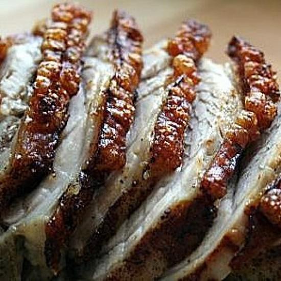 Rezeptbild: Bayerischer Schweinebraten mit Kruste