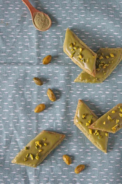 Rezeptbild: Matcha-Rauten
