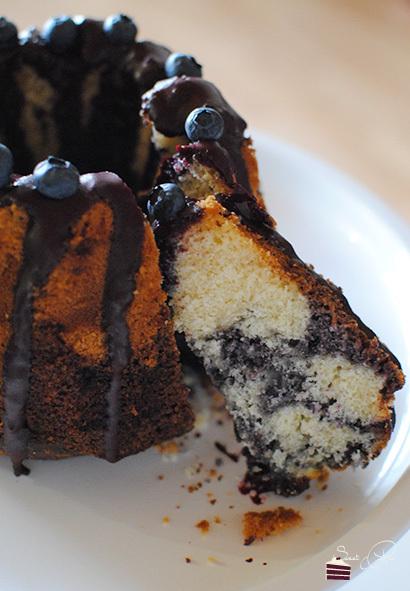 Rezeptbild: Blaubeer-Marmorgugl