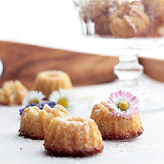Rezeptbild: Honig-Mandel-Guglchen