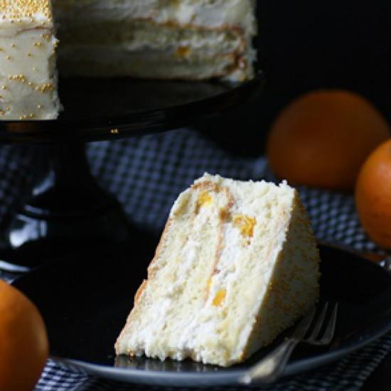 Rezeptbild: Orangen-Mascarpone-Torte