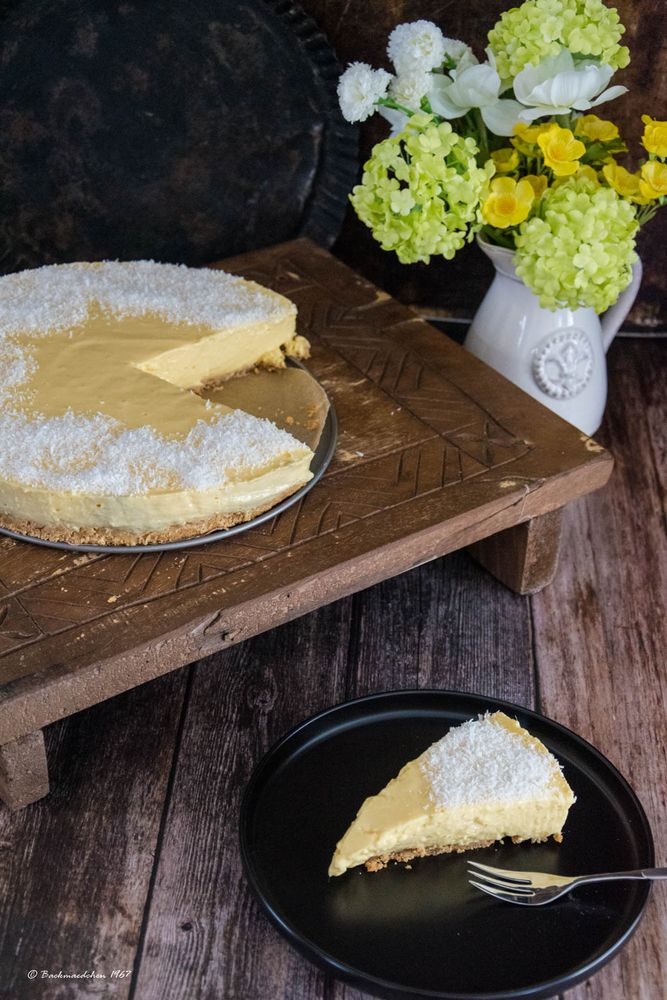 Rezeptbild: Mango Torte ohne backen