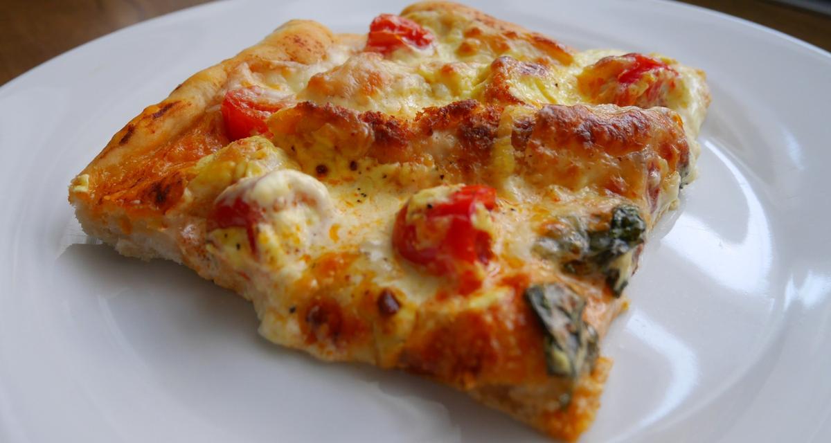 Rezeptbild: Pizza mit Maishähnchenbrust