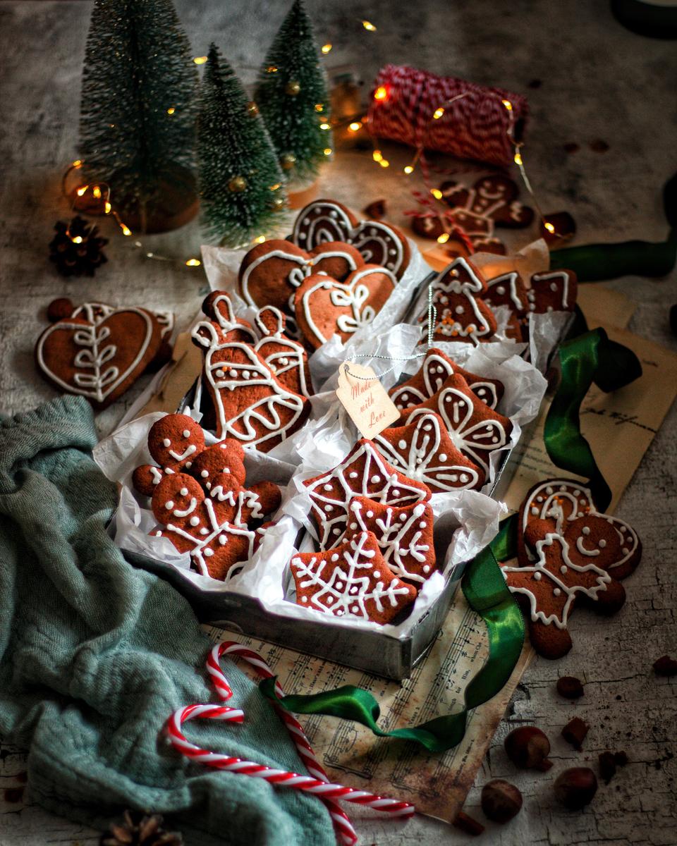 Rezeptbild: Weihnachtliche Lebkuchen - Kekse
