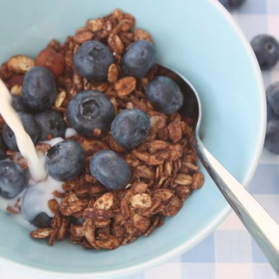 Rezeptbild: Schoko Granola