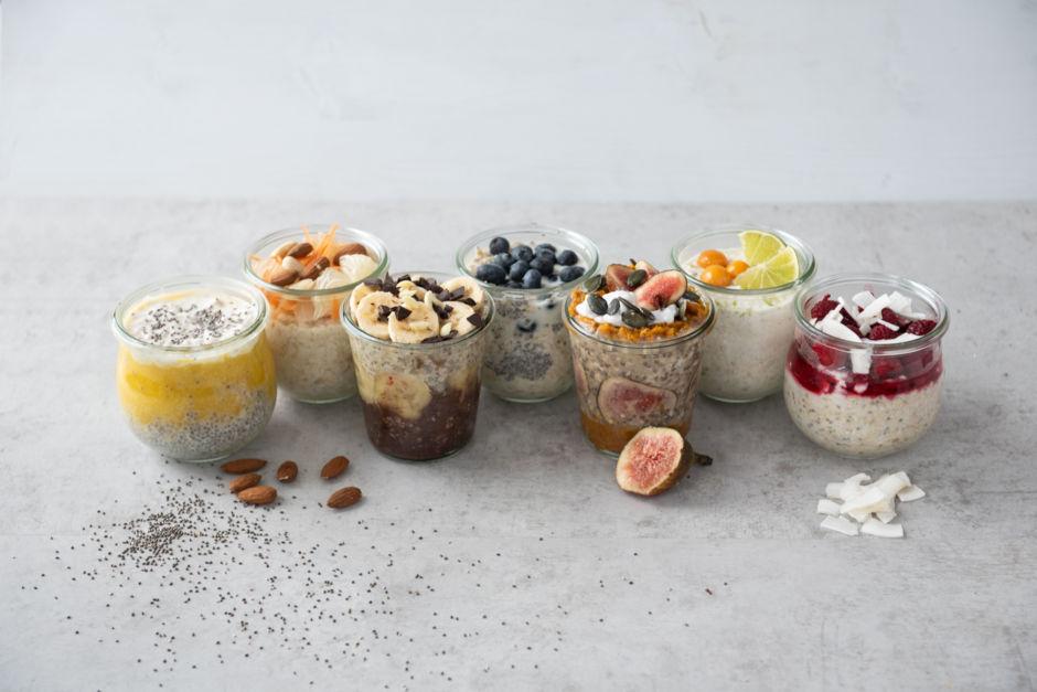 Rezeptbild: Zuckerfreie Overnight Oats
