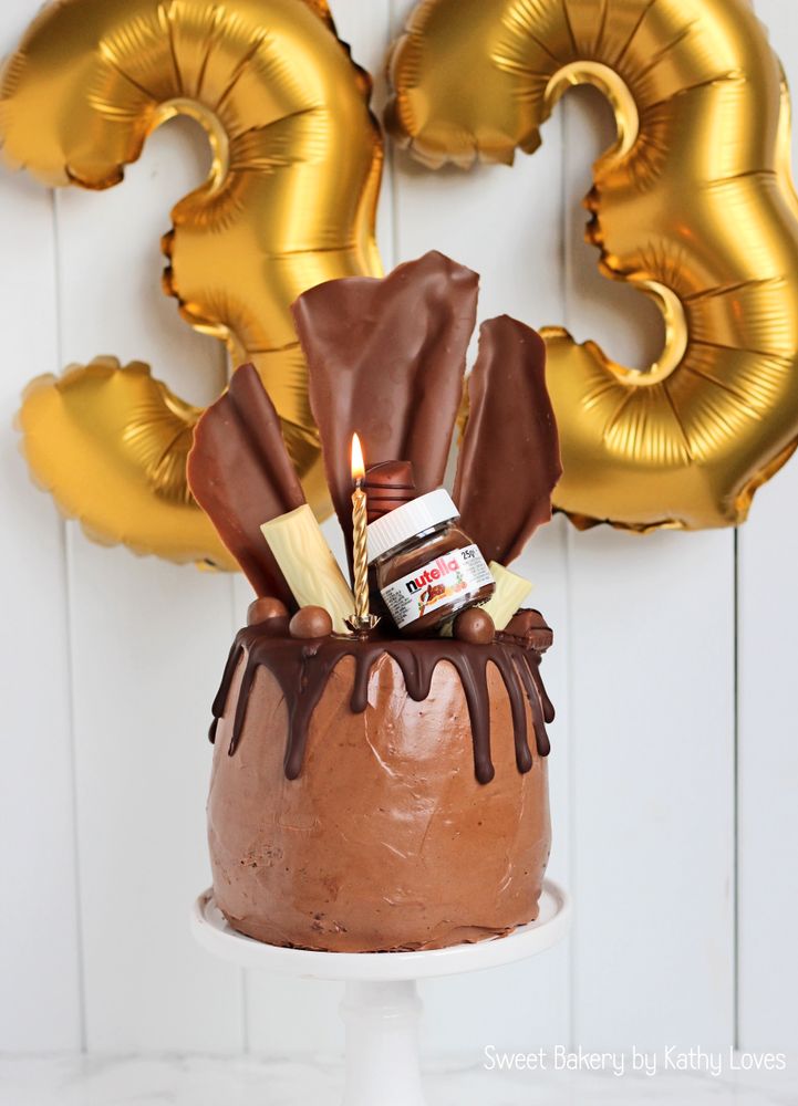 Rezeptbild: Schoko-Kirsch-Torte mit Nutella