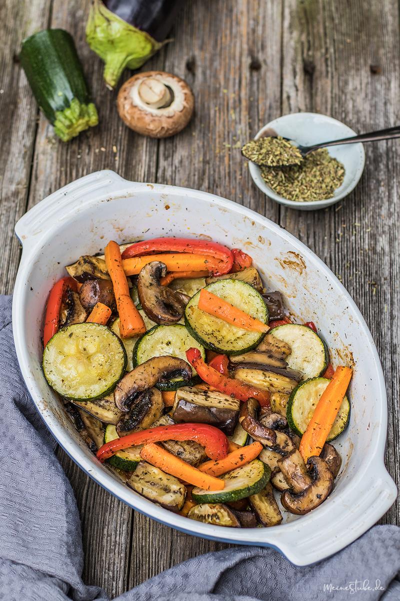 Rezeptbild: Einfaches Ofengemüse