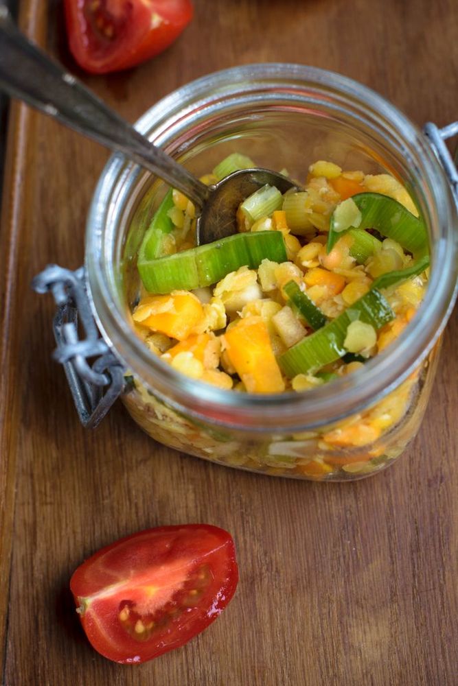 Rezeptbild: Linsensalat