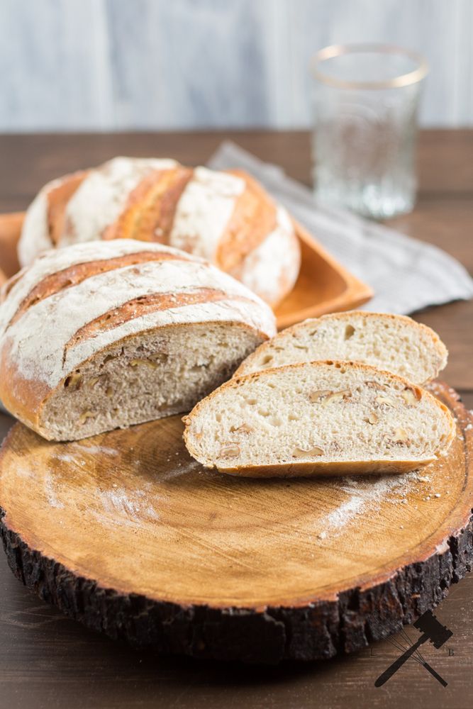 Rezeptbild: Joghurt-Nuss Brot