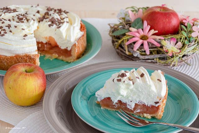 Rezeptbild: fruchtige Apfelweintorte