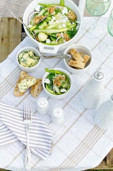 Rezeptbild: Melonen-Gurkensalat