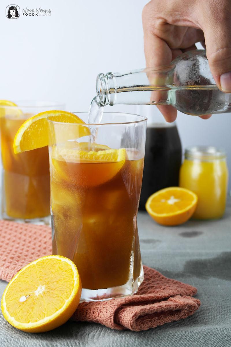 Rezeptbild: Cold Brew mit Orange und Tonic