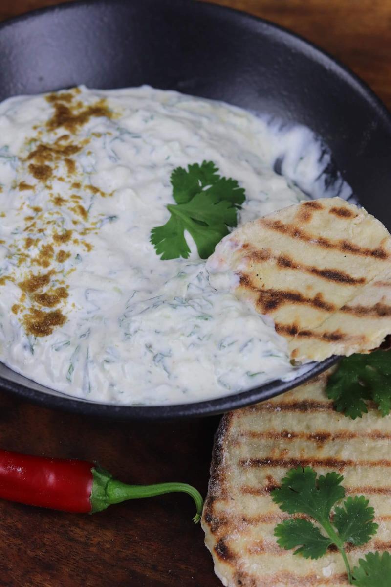 Rezeptbild: Gurken-Raita