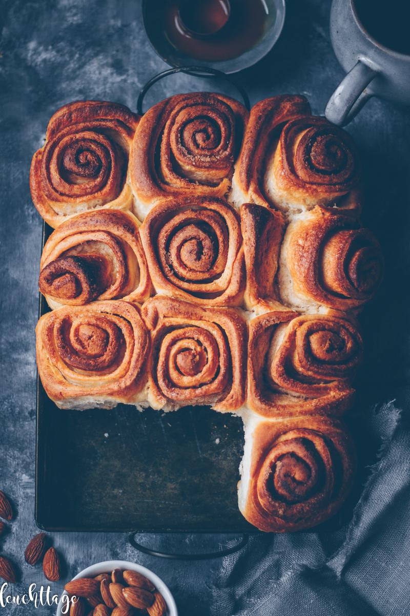 Rezeptbild: Karamell-Nuss-Schnecken