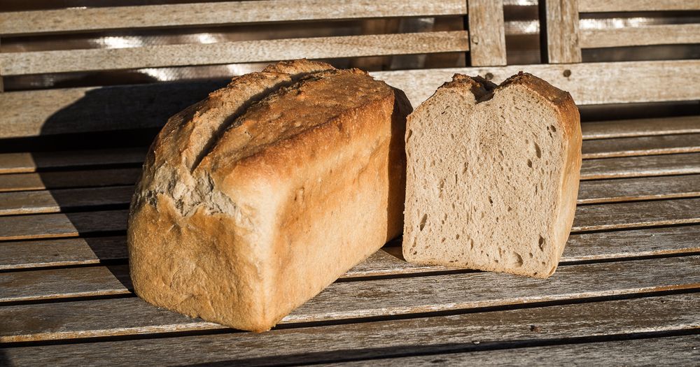 Rezeptbild: Kasten-Weizenbrot mit Sauerteig und Malz
