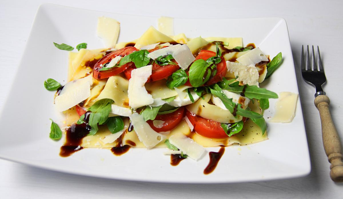 Rezeptbild: Caprese-Lasagne