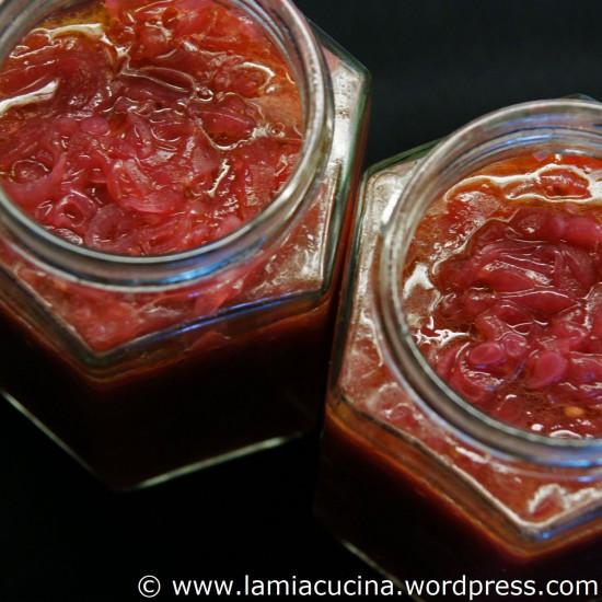 Rezeptbild: Konfierte rote Tropea-Zwiebeln