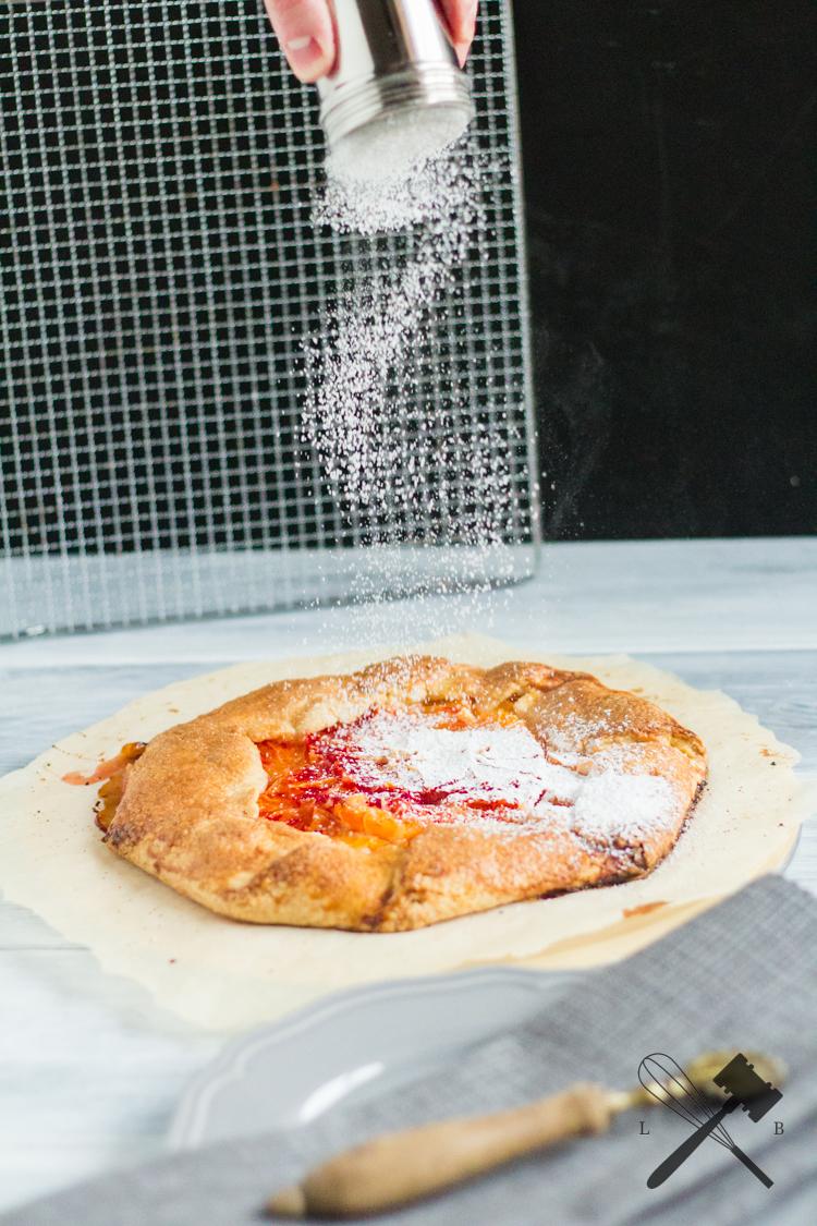 Rezeptbild: Blutorangen Galette