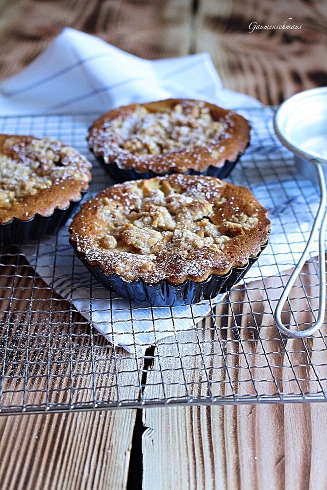 Rezeptbild: Kürbis-Apfel-Tartelettes