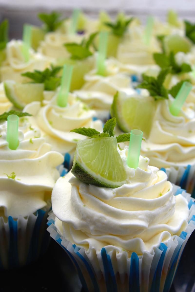 Rezeptbild: Mojito-Cupcakes