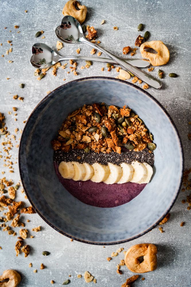 Rezeptbild: Winterliches Bratapfel-Granola