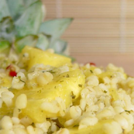 Rezeptbild: Ananas-Bulgur-Salat