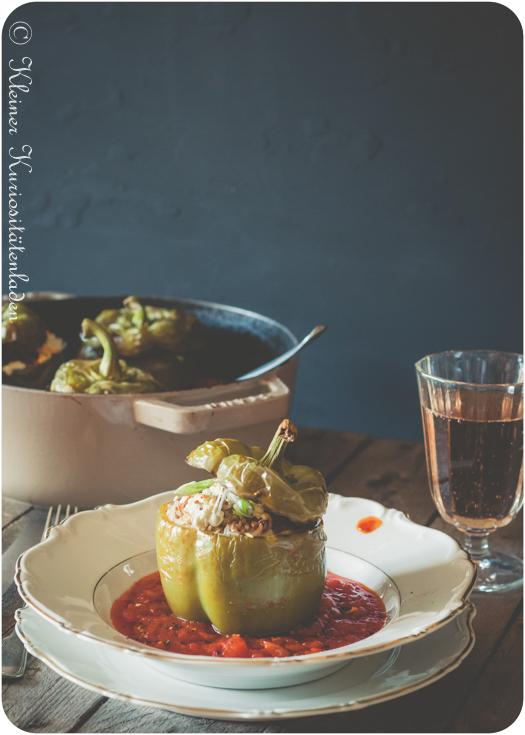 Rezeptbild: Gefüllte Paprikaschoten