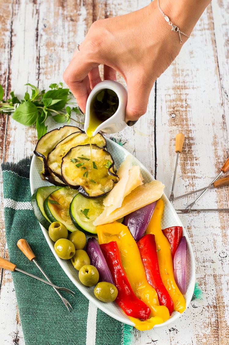 Rezeptbild: Italienisches Antipasti Teller 