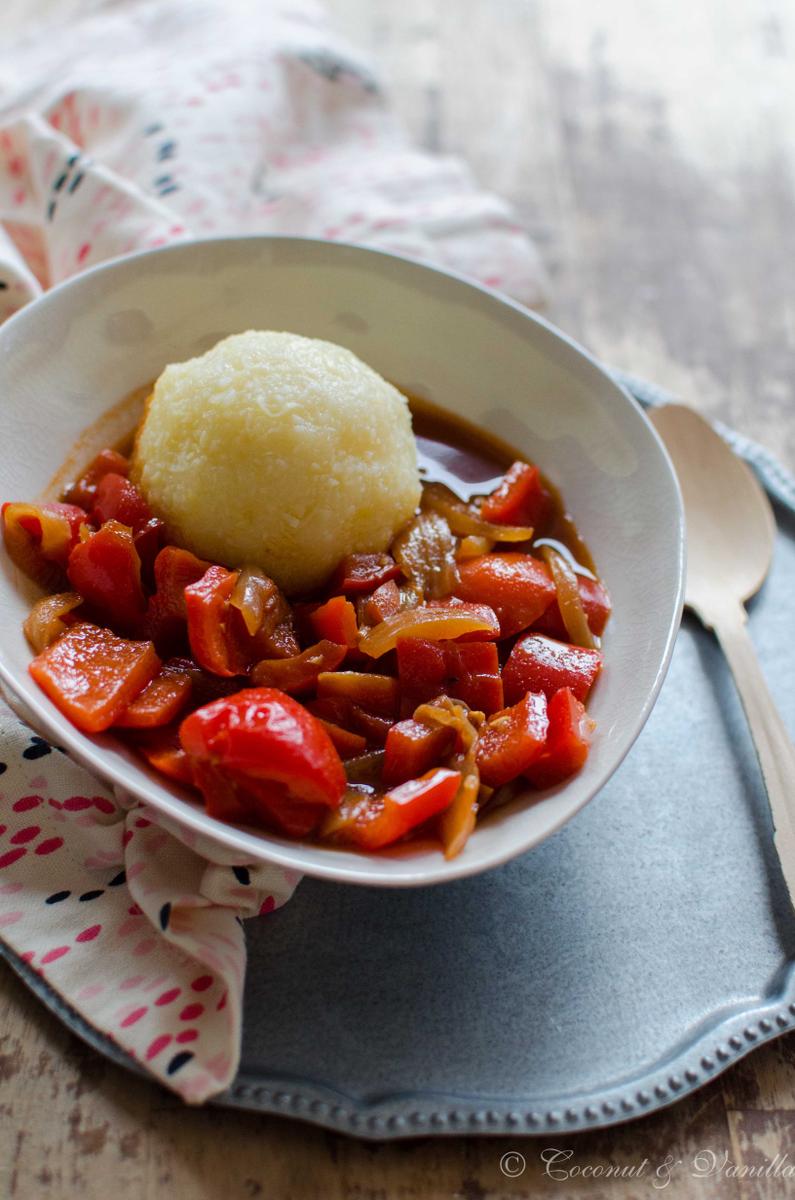 Rezeptbild: Lieblingswinteressen: Vegetarisches Paprikagulasch