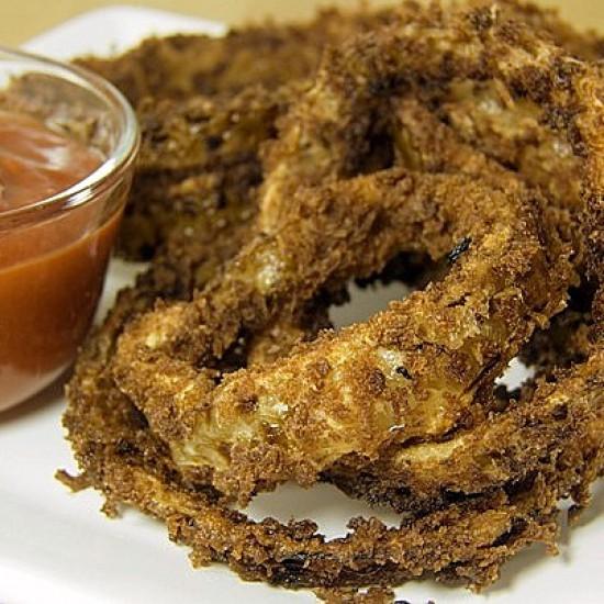 Rezeptbild: frittierte Zwiebelringe