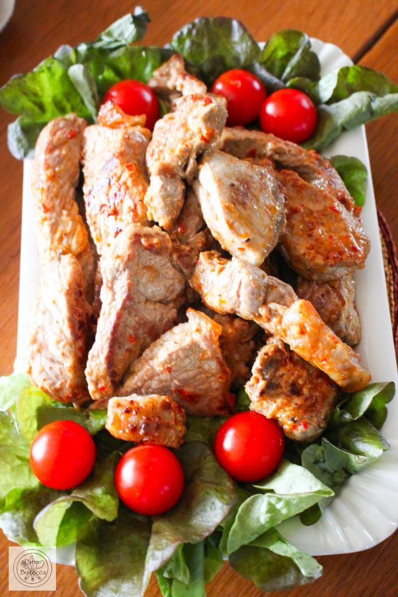 Rezeptbild: Kapana - gegrilltes Rindfleisch aus Namibia