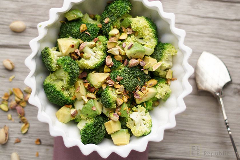 Rezeptbild: Avocado Brokkoli Salat
