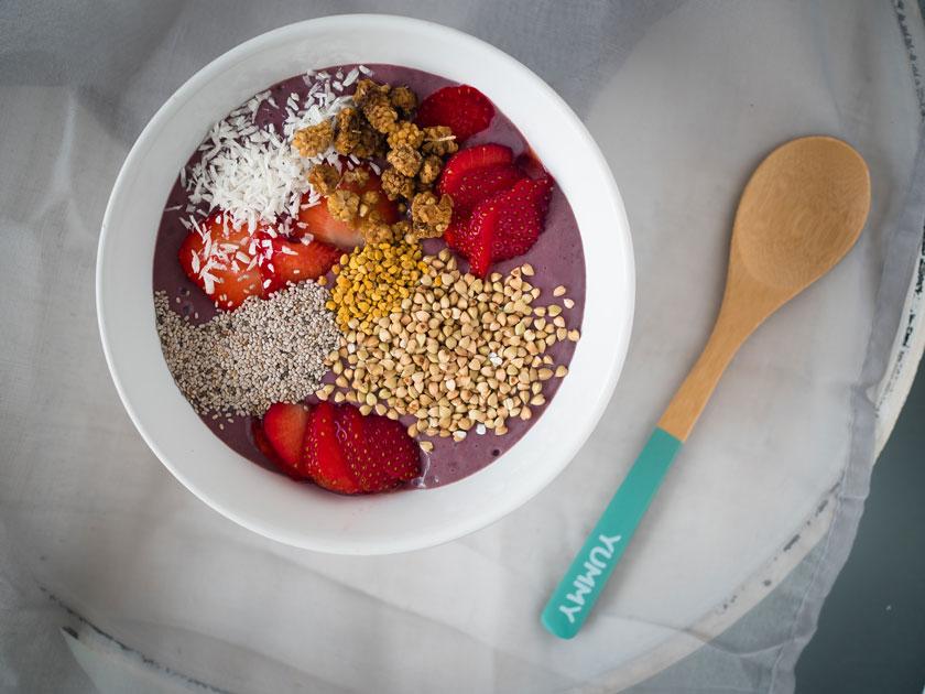 Rezeptbild: Love Bowl, die verliebte Smoothiebowl für Zwei 