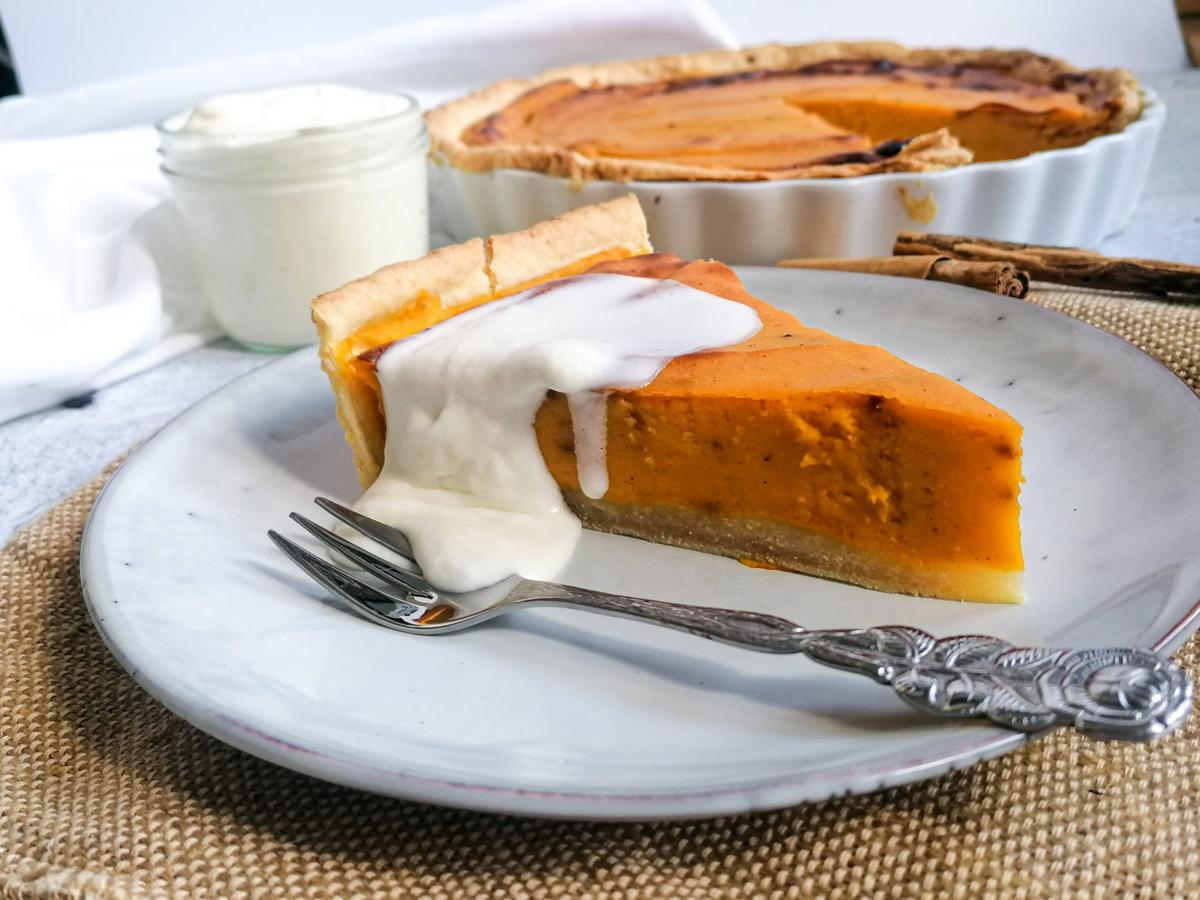 Rezeptbild: Amerikanischer Pumpkin Pie - Kürbiskuchen