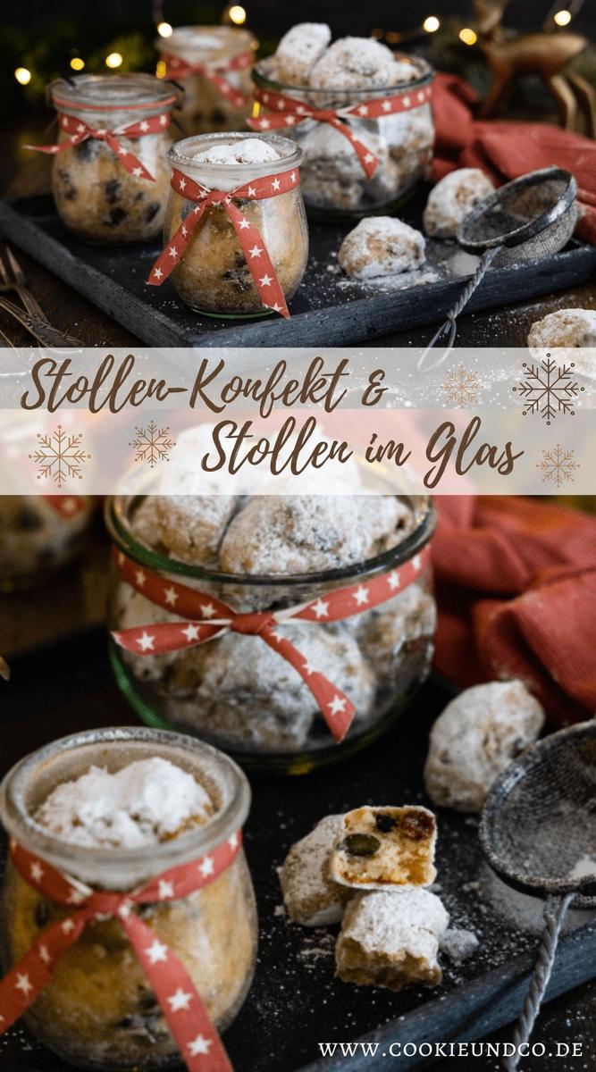 Rezeptbild: Oma’s Stollenkonfekt & Stollen im Glas