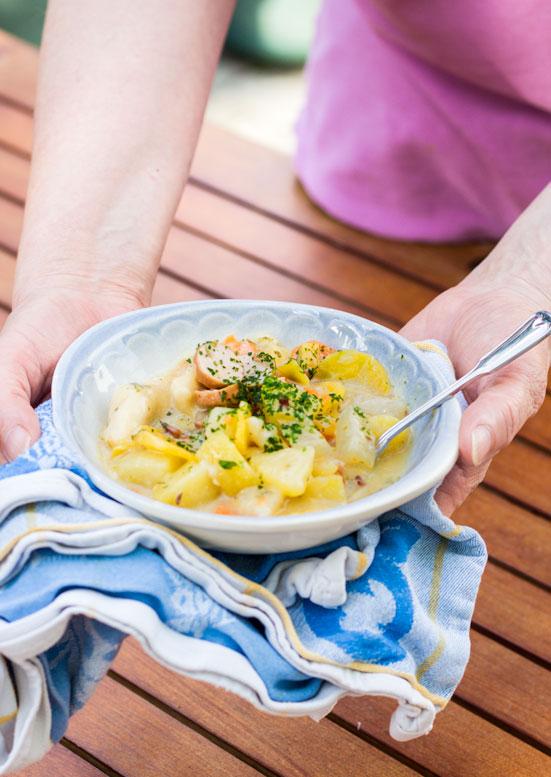 Rezeptbild: Herzhafter Eontopf für herbstliche Tage