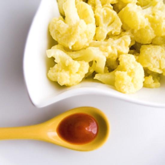 Rezeptbild: Blumenkohl mit Curcuma