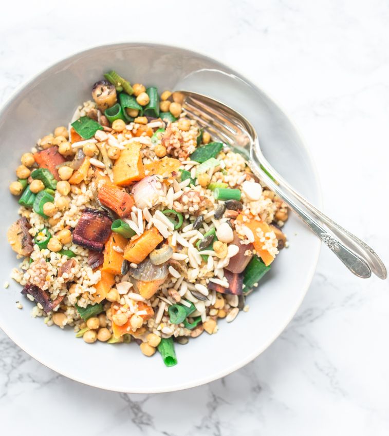 Rezeptbild: Orientalischer Bulgur oder eine Schüssel voll Glück