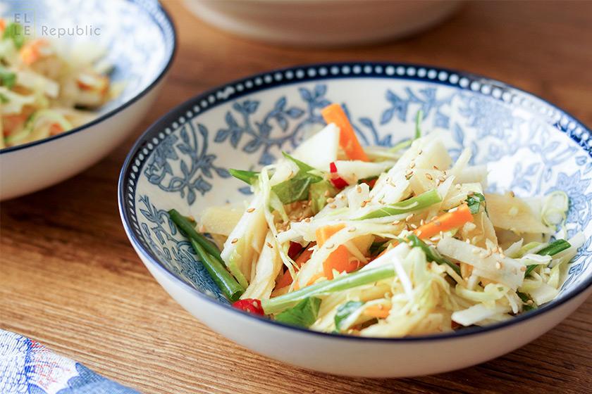 Rezeptbild: Thai Coleslaw mit Kohlrabi