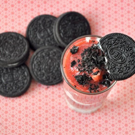 Rezeptbild: Schichtdessert mit Oreokeksen und Gewinnspiel