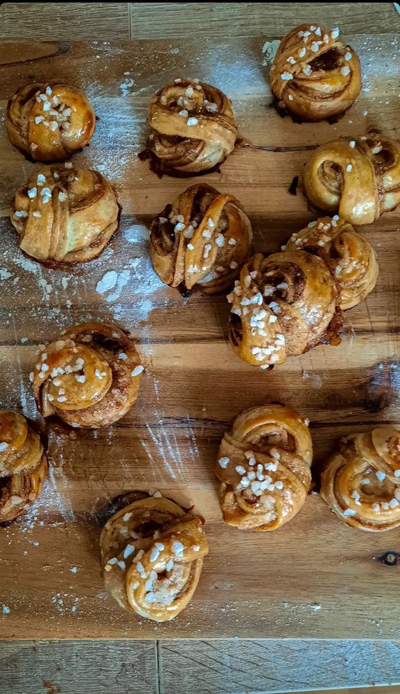 Rezeptbild: Kanelbullar- köstliche Zimtschnecken aus Schweden