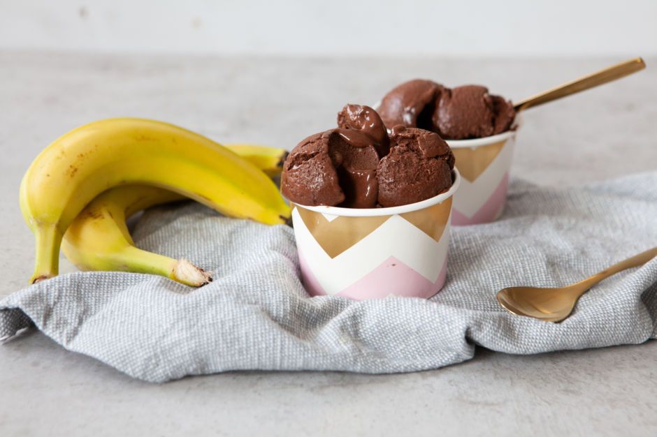 Rezeptbild: Vegane Schoko-Nicecream