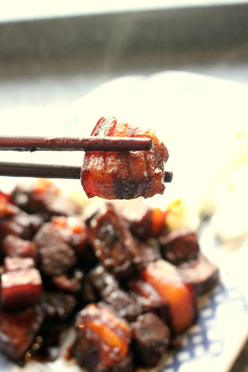 Rezeptbild: Chinesisch glasierter Schweinebauch