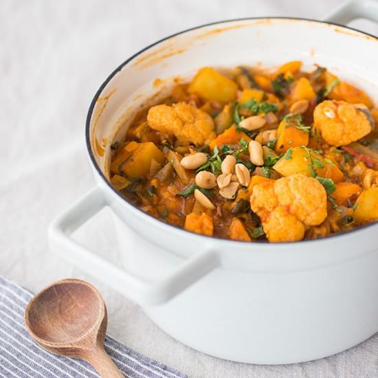 Rezeptbild: Ostafrikanischer Gemüseeintopf mit Kohl und Kartoffeln