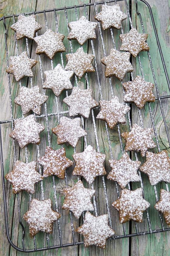 Rezeptbild: Lebkuchensterne zu Weihnachten 