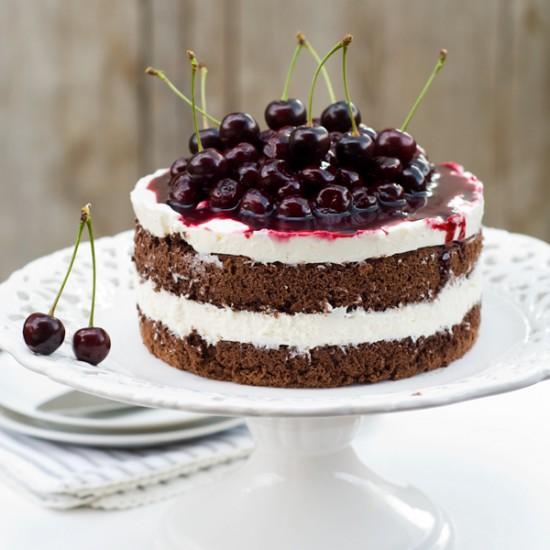 Rezeptbild: Kirsch-Mascarpone Torte