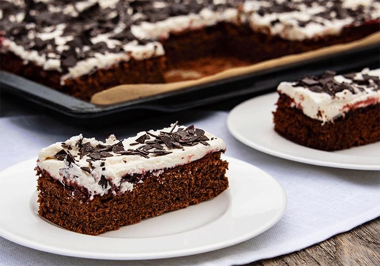 Rezeptbild: Preiselbeerschnitten