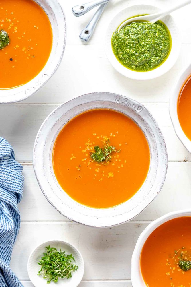 Rezeptbild: Die beste Tomatensuppe